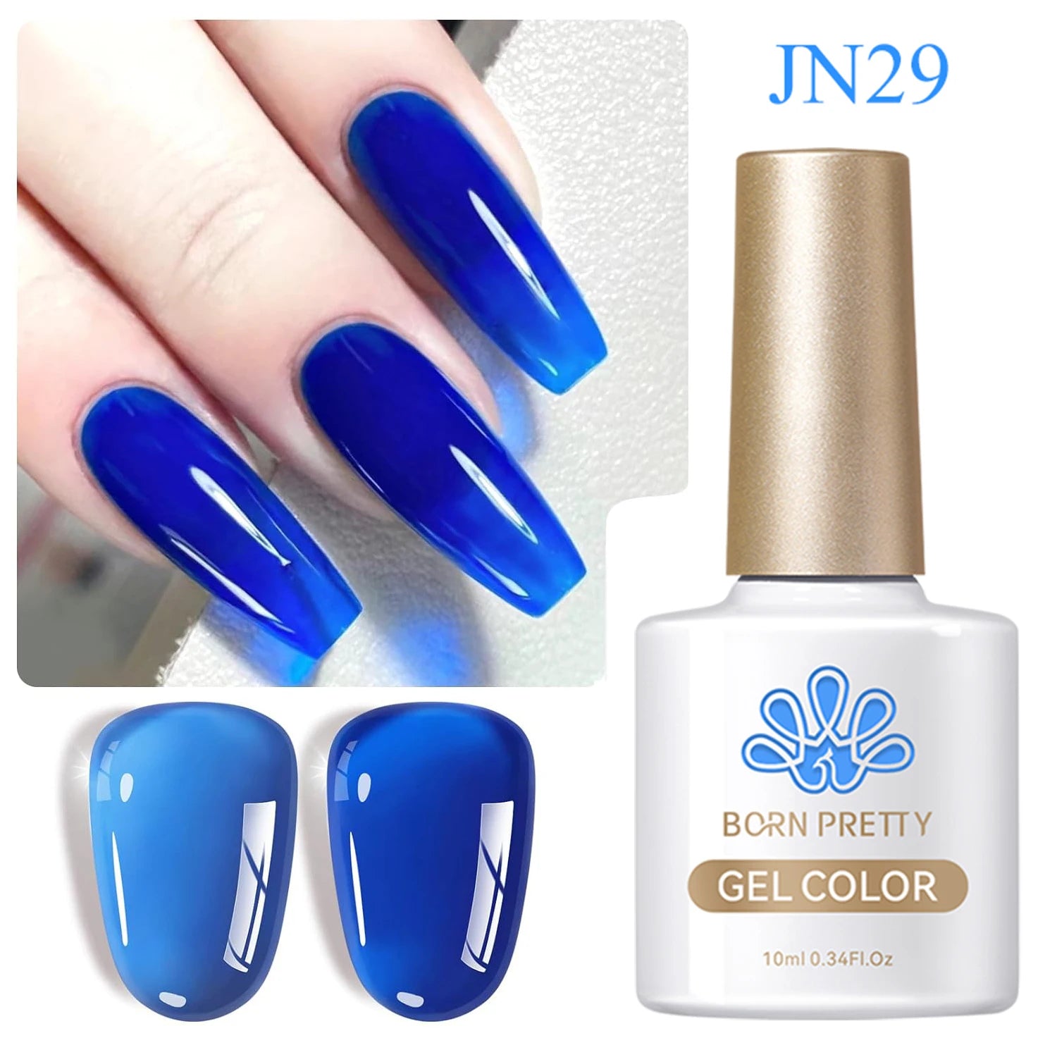 10Ml Milky Jelly White Gel Nail Polish Jelly Nude Color Long Lasting Full Cover Soak off UV LED Gel Varnish Manicure