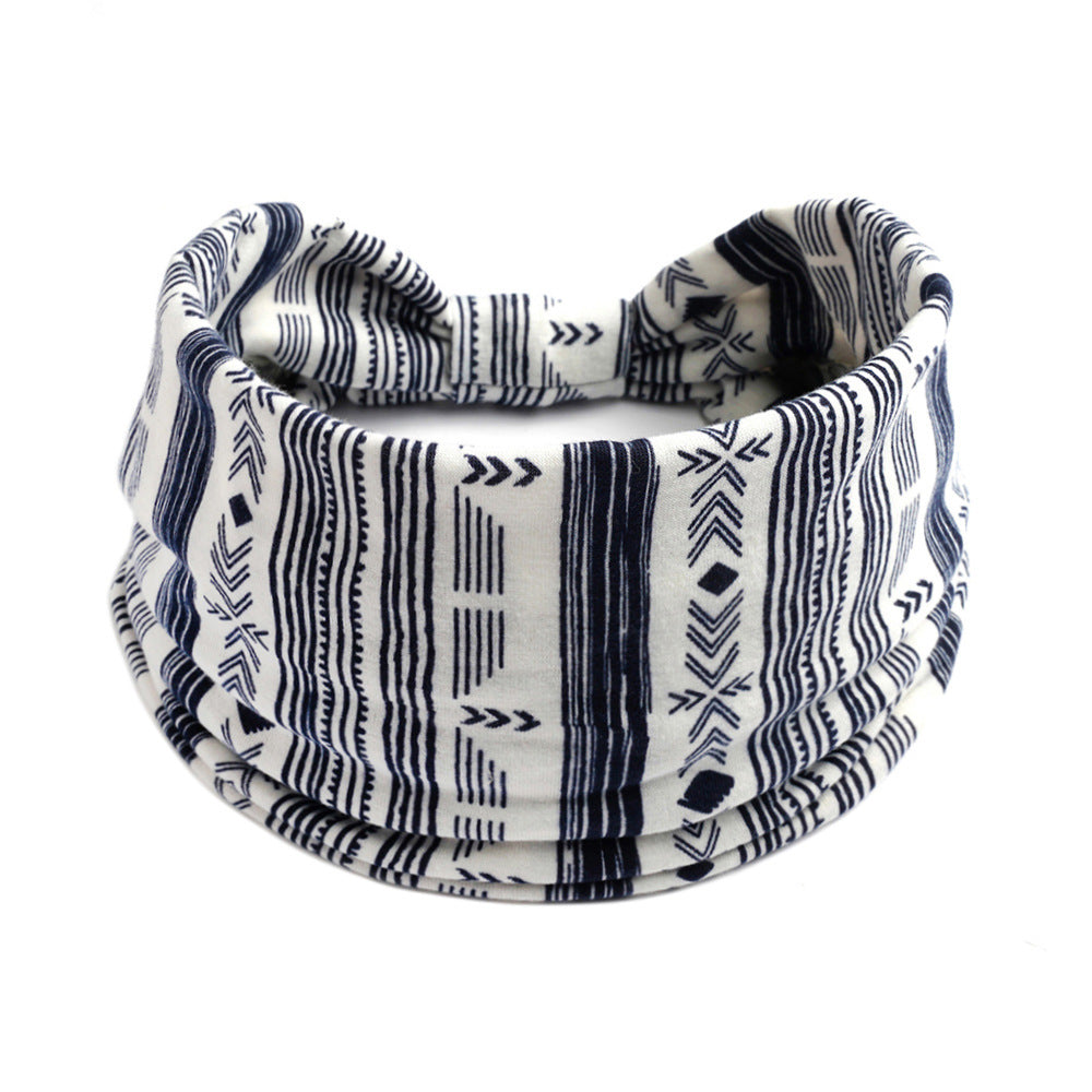 Bohemian Cashew Yoga Sports Headband Absorbent Elastigirl