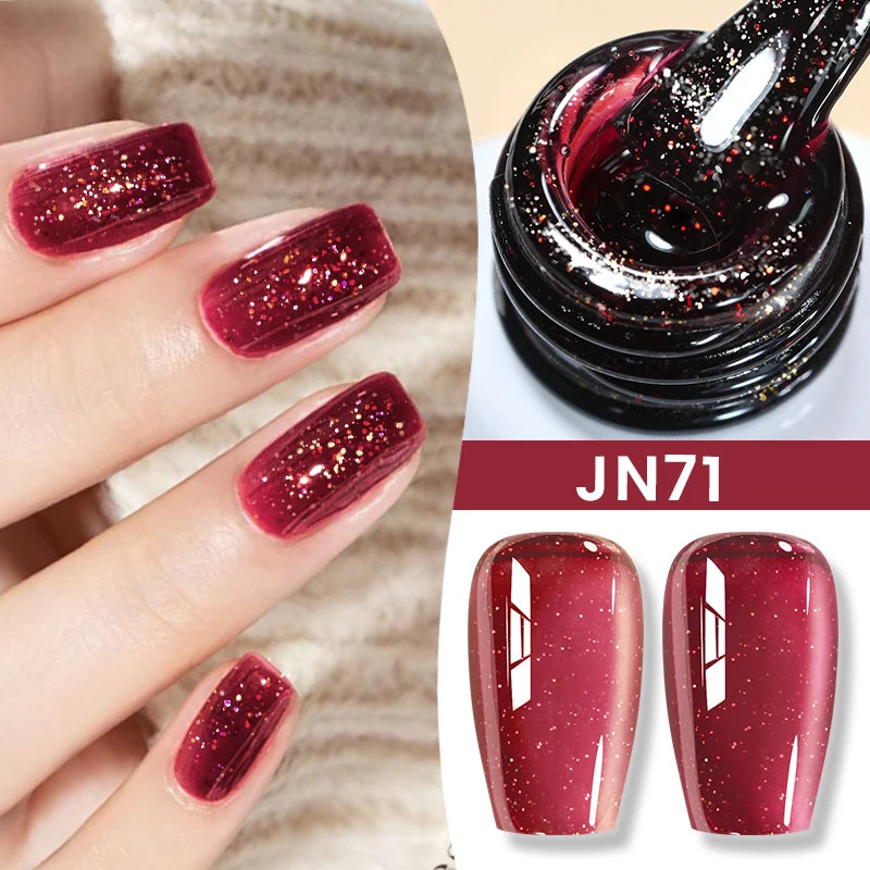 10Ml Milky Jelly White Gel Nail Polish Jelly Nude Color Long Lasting Full Cover Soak off UV LED Gel Varnish Manicure