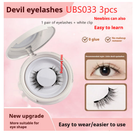 Magnetic Suction Eyelashes Little Devil Supernatural Magnet Suit