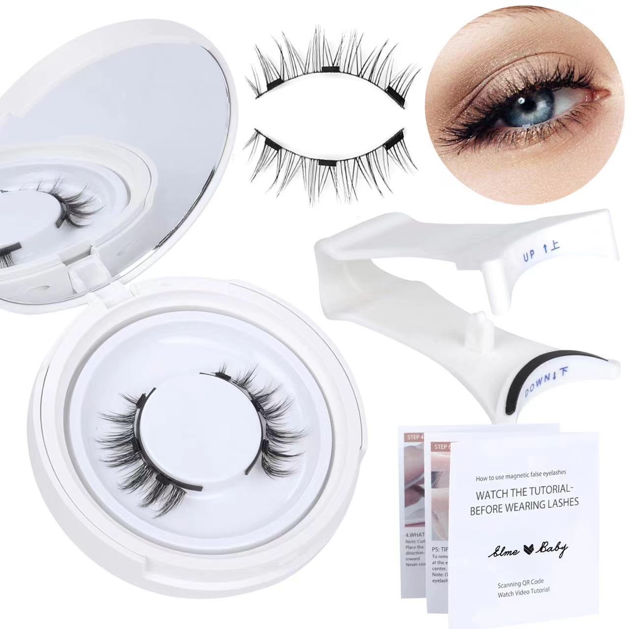 Magnetic Suction Eyelashes Little Devil Supernatural Magnet Suit