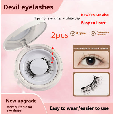 Magnetic Suction Eyelashes Little Devil Supernatural Magnet Suit