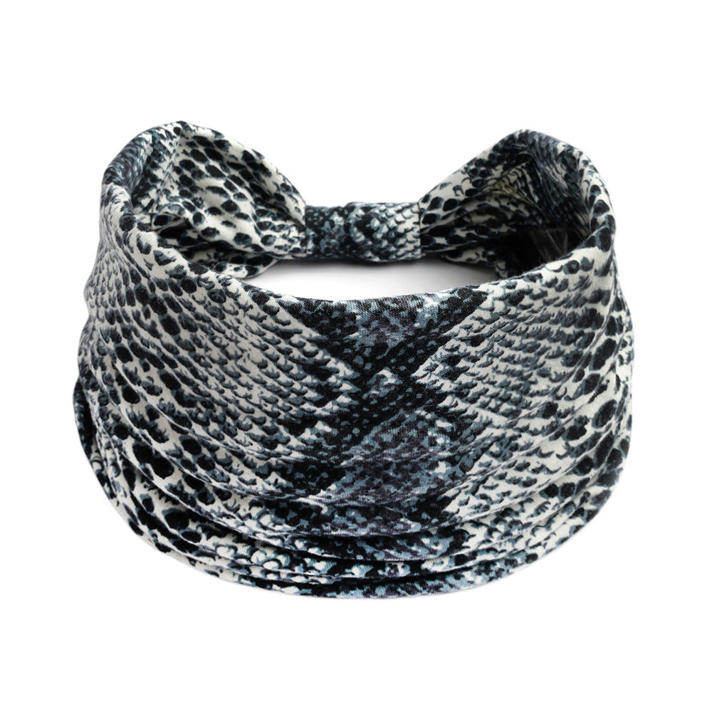 Bohemian Cashew Yoga Sports Headband Absorbent Elastigirl