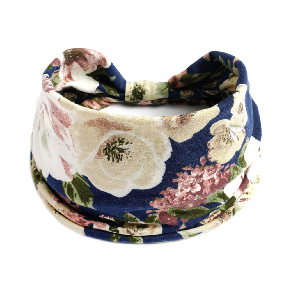 Bohemian Cashew Yoga Sports Headband Absorbent Elastigirl