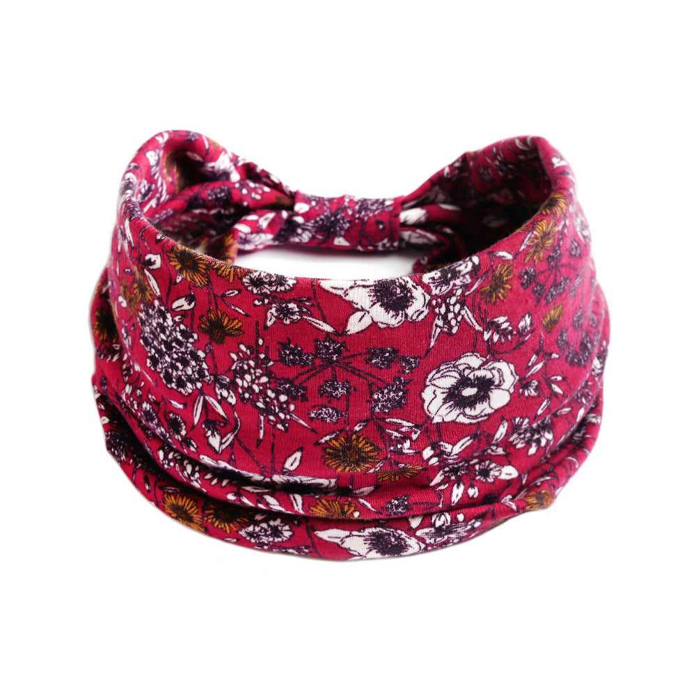 Bohemian Cashew Yoga Sports Headband Absorbent Elastigirl