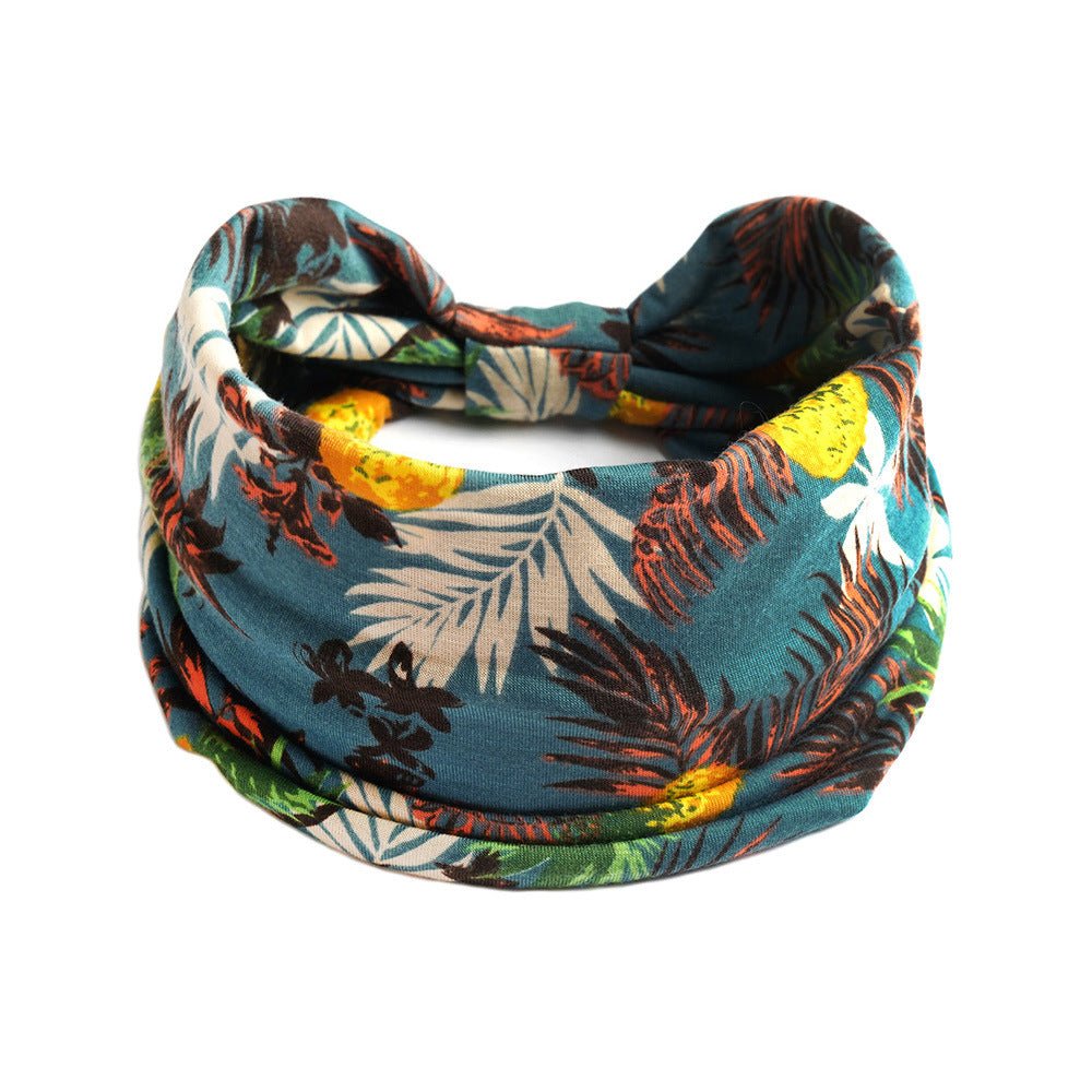 Bohemian Cashew Yoga Sports Headband Absorbent Elastigirl