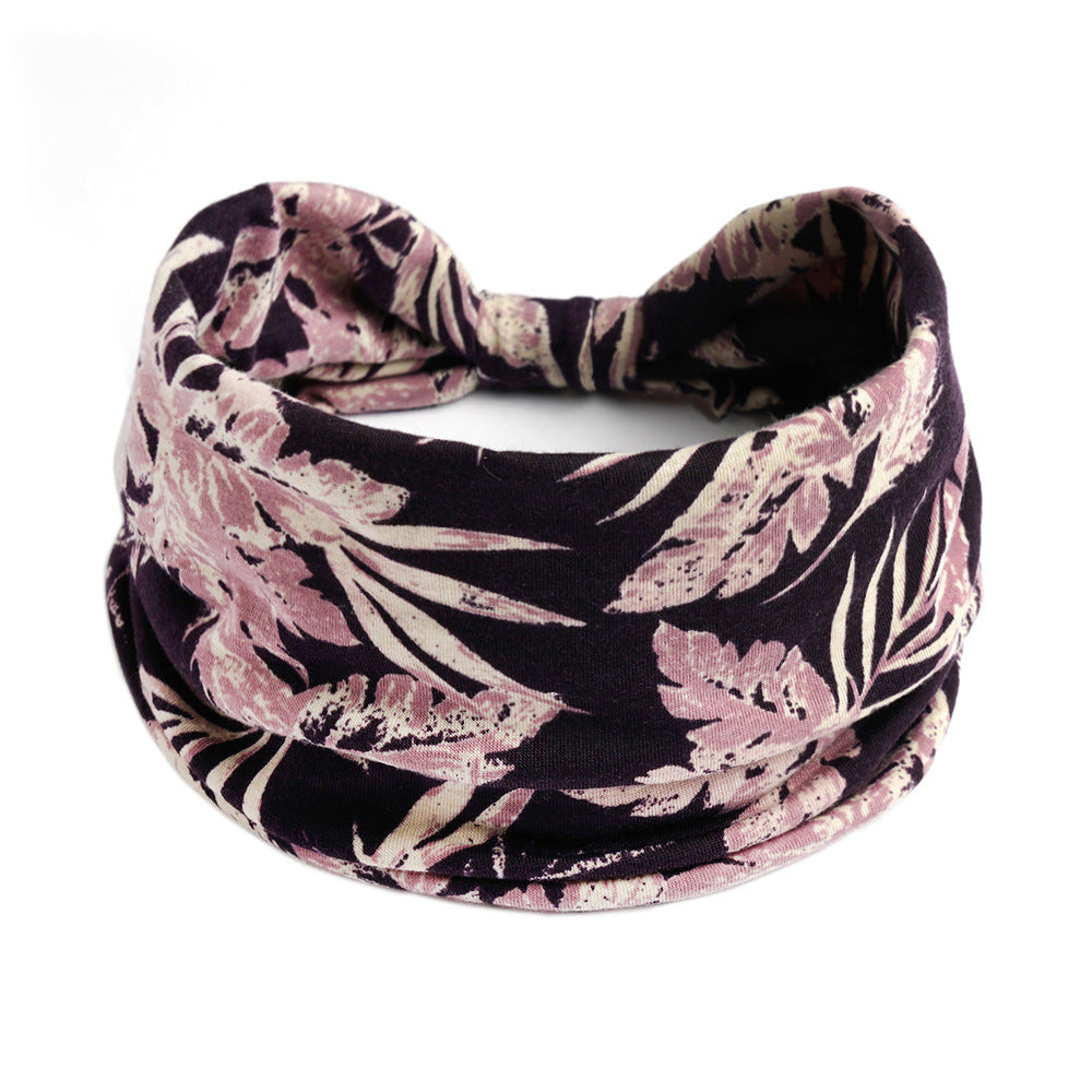 Bohemian Cashew Yoga Sports Headband Absorbent Elastigirl