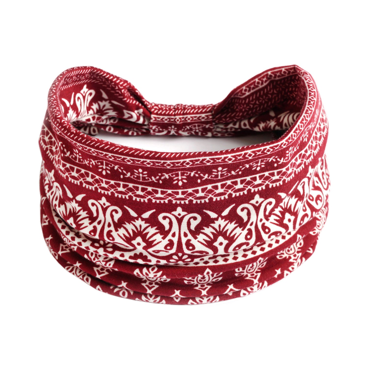 Bohemian Cashew Yoga Sports Headband Absorbent Elastigirl