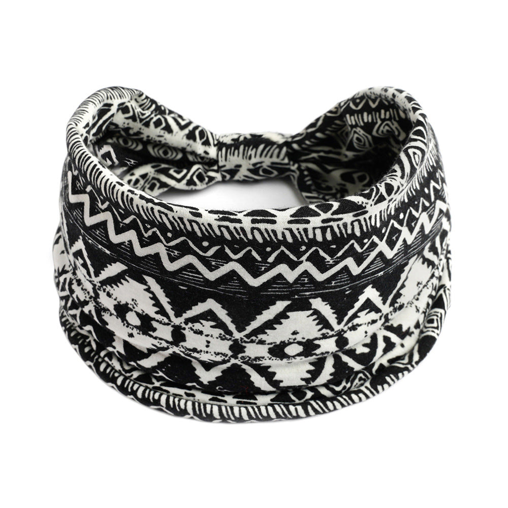 Bohemian Cashew Yoga Sports Headband Absorbent Elastigirl