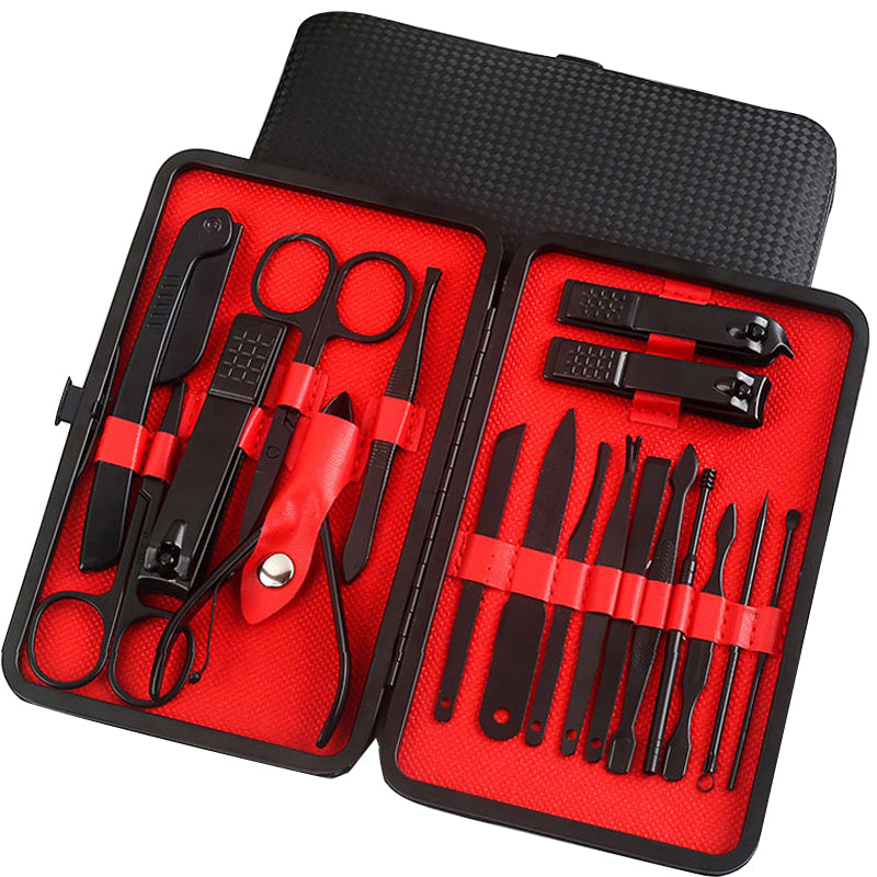 Professional Scissors Nail Clippers Set Ear Spoon skin Pliers Nail Cutting Pliers Pedicure Nail Groove Trimmers