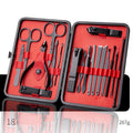 Professional Scissors Nail Clippers Set Ear Spoon skin Pliers Nail Cutting Pliers Pedicure Nail Groove Trimmers