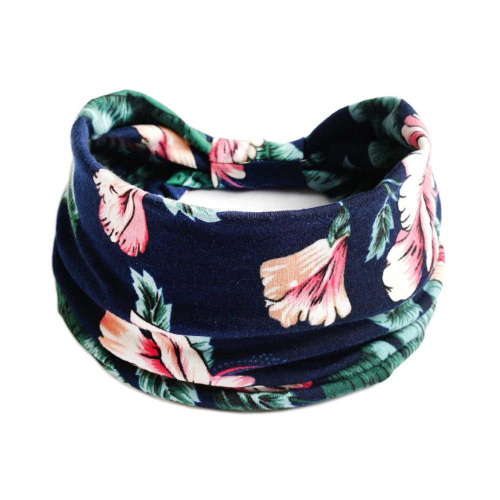Bohemian Cashew Yoga Sports Headband Absorbent Elastigirl