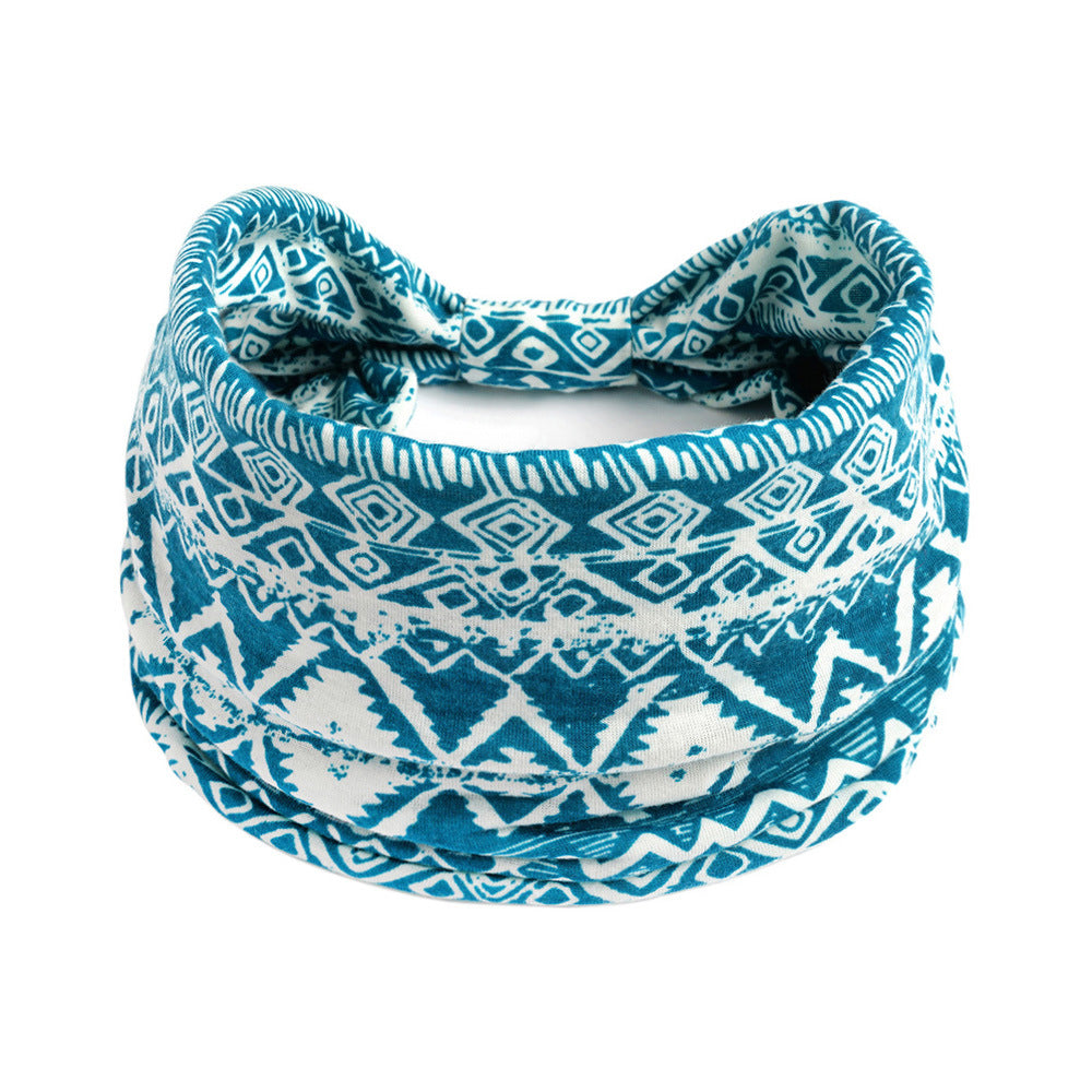 Bohemian Cashew Yoga Sports Headband Absorbent Elastigirl