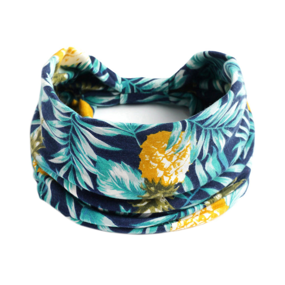Bohemian Cashew Yoga Sports Headband Absorbent Elastigirl