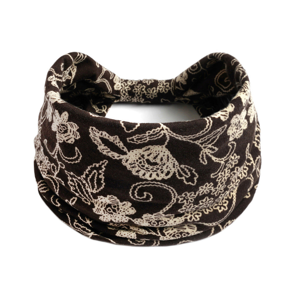 Bohemian Cashew Yoga Sports Headband Absorbent Elastigirl