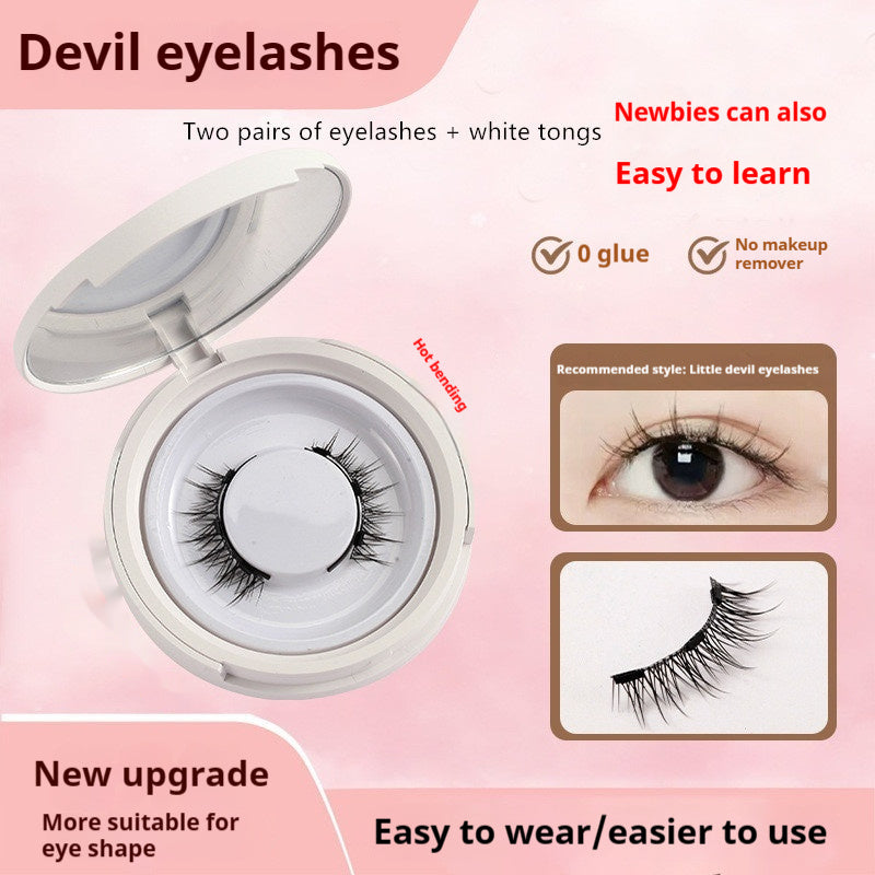 Magnetic Suction Eyelashes Little Devil Supernatural Magnet Suit