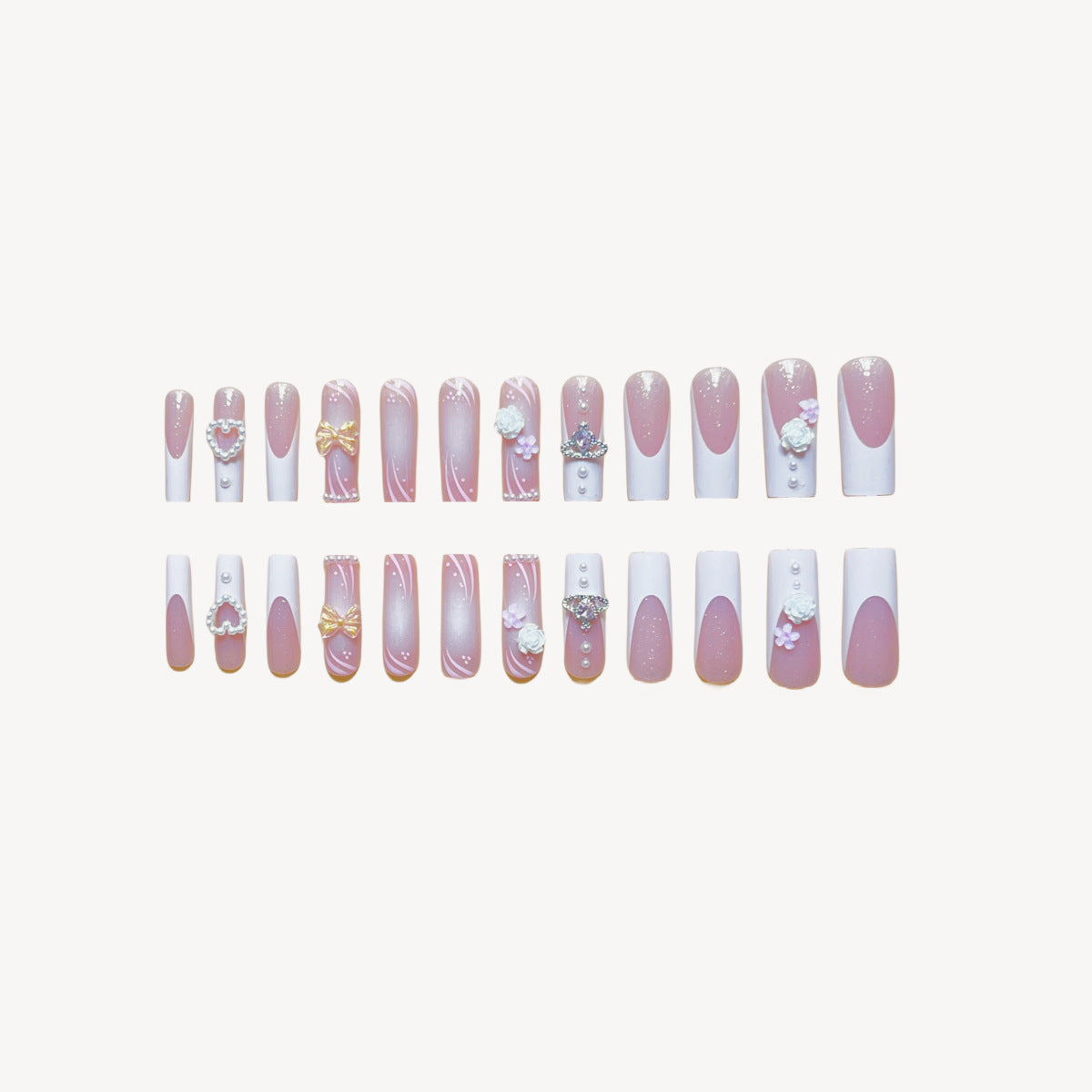 Diamond Multi-diamond Press Nails