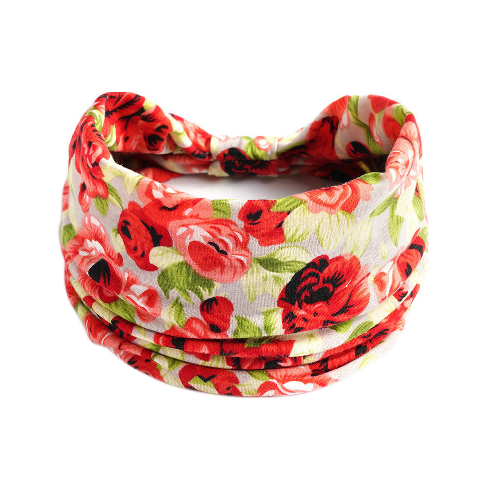 Bohemian Cashew Yoga Sports Headband Absorbent Elastigirl
